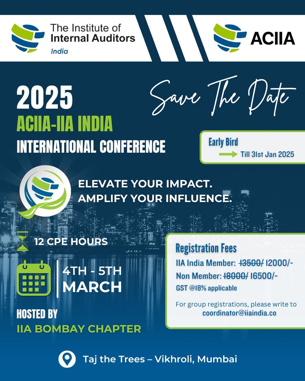 The Institute of Internal Auditors Home IIA India IIAWebsite